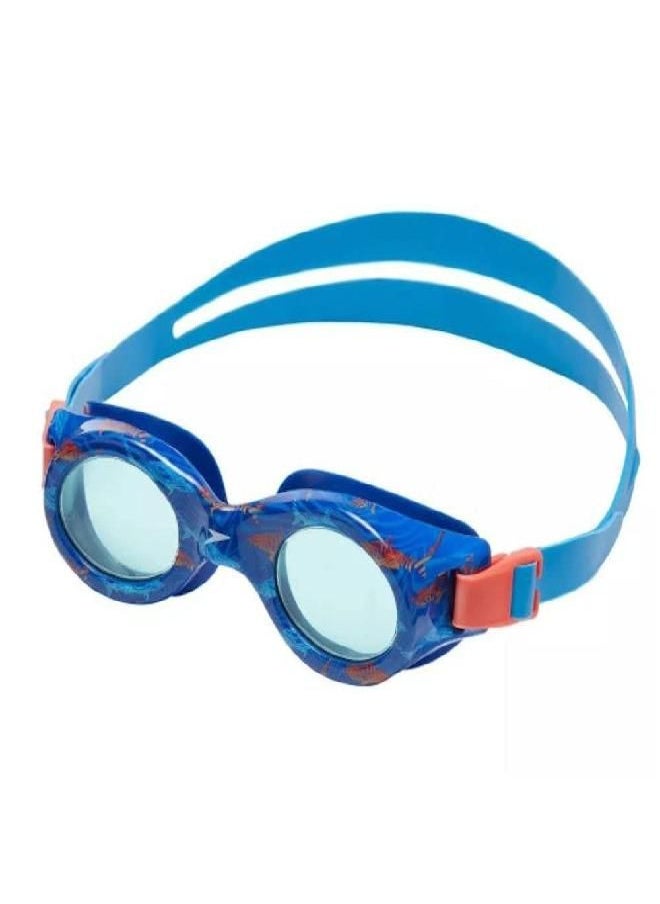 speedo - Speedo Junior Glide Jr. Print Goggles - Blue / Orange / Jade - Image 1