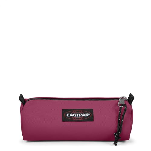 EASTPAK Benchmark Single Pencil Case WaterResistant Polyester Zipper Compartment Lightweight Durable Wine Burgundy - Image 1