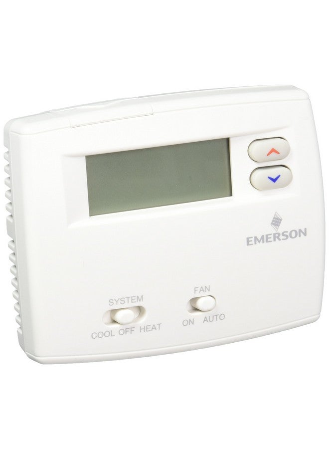 Emerson 1F86 0244 Non Programmable Thermostat 1H/1C, Blue