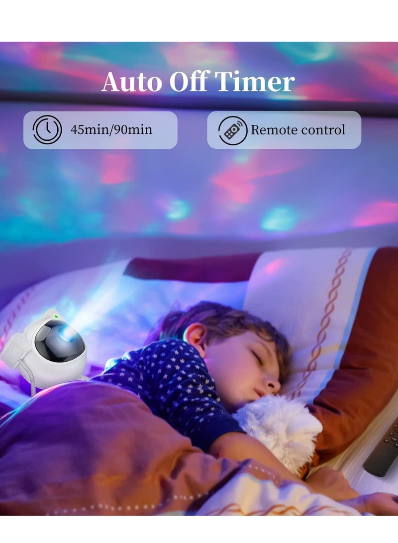 ELTRAZONE Star Projector Night Lights,Kids Room Decor Aesthetic,Tiktok Astronaut Nebula Galaxy Projector Night Light,Remote Control Timing and 360°Magnetic Head,Lights for Bedroom,(Gaming Room Deco)  - Image 4