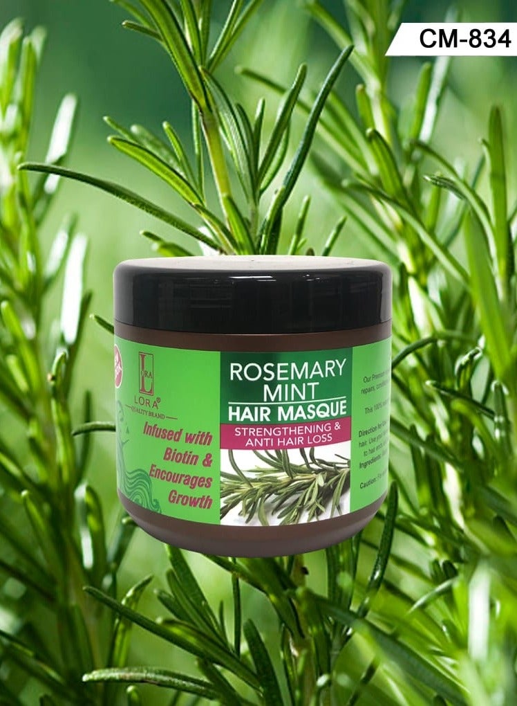 لورا قناع لعلاج تساقط الشعر بالروزمار والنعناع لتقوية الشعر ومنع تساقطه - Image 1