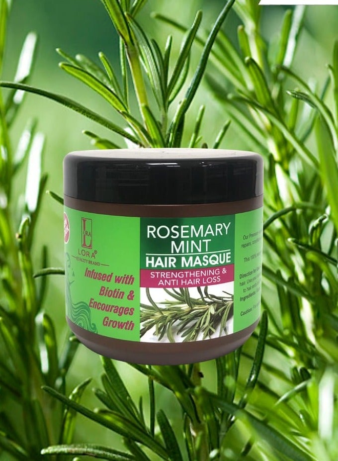 لورا قناع لعلاج تساقط الشعر بالروزمار والنعناع لتقوية الشعر ومنع تساقطه - Image 2