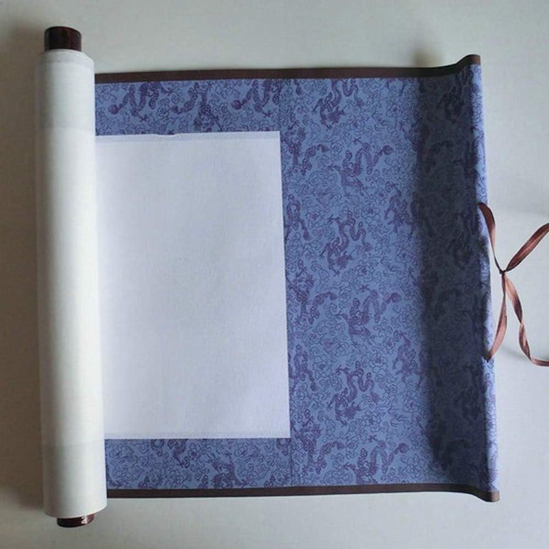 Echaprey 6pcs Blank Mounting Hanging Wall Scrolls Set for Kanji, Sumi and Chinese Calligraphy - Image 4