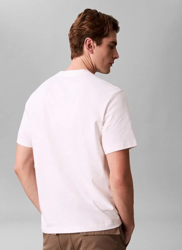 CALVIN KLEIN Graphic Crew Neck T-Shirt