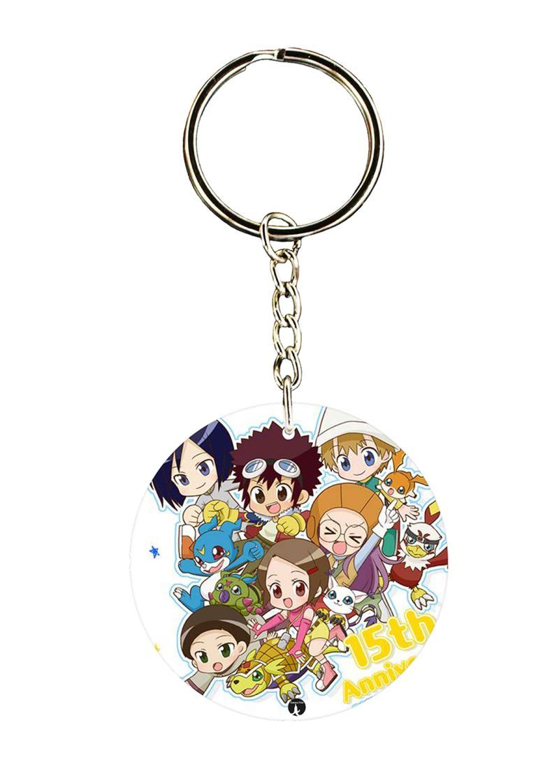 RKN The Anime Digimon Printed Keychain