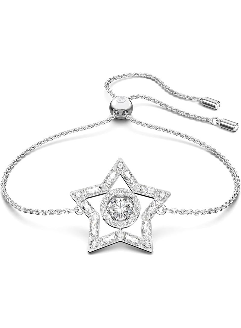 SWAROVSKI Stella bracelet, Star, White, Rhodium plated One Size - Image 1