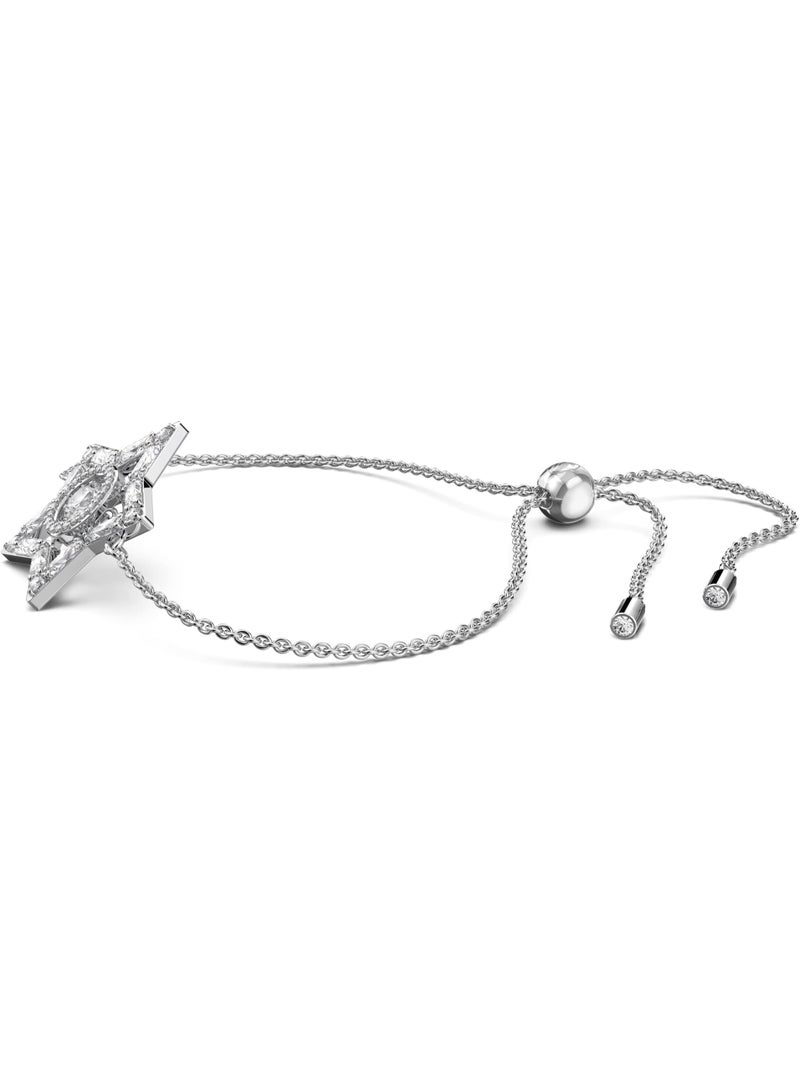 SWAROVSKI Stella bracelet, Star, White, Rhodium plated One Size - Image 4