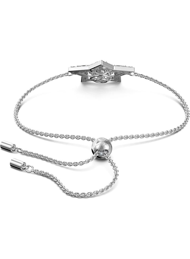 SWAROVSKI Stella bracelet, Star, White, Rhodium plated One Size - Image 5
