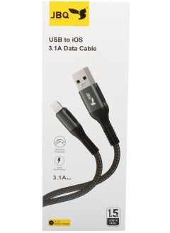 JBQ 3.1A Super Fast Charging Cable Compatible With Lightning  - Image 1