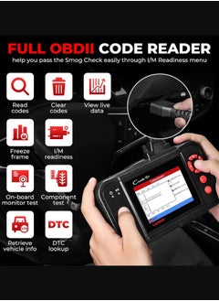 Launch X431 Creader VII+ Auto Code Reader EOBD OBD2 Scanner Scan Tool Testing Engine Transmission ABS Airbag System Free Update via PC  - Image 2