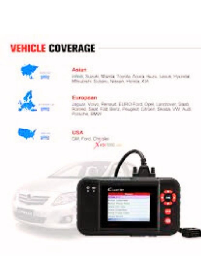 Launch X431 Creader VII+ Auto Code Reader EOBD OBD2 Scanner Scan Tool Testing Engine Transmission ABS Airbag System Free Update via PC  - Image 3