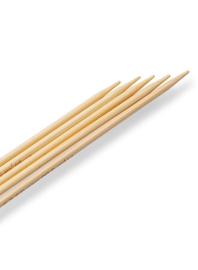PRYM 6" Double Point Bamboo, 3mm Knitting Needles, US 2.5 (3 mm), Natural 5 Count - Image 3