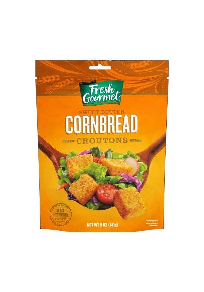 Sweet Butter Cornbread Croutons - 5 Oz