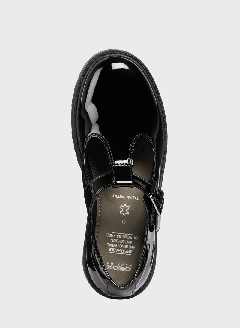 GEOX Youth Formal Slip On Shoes