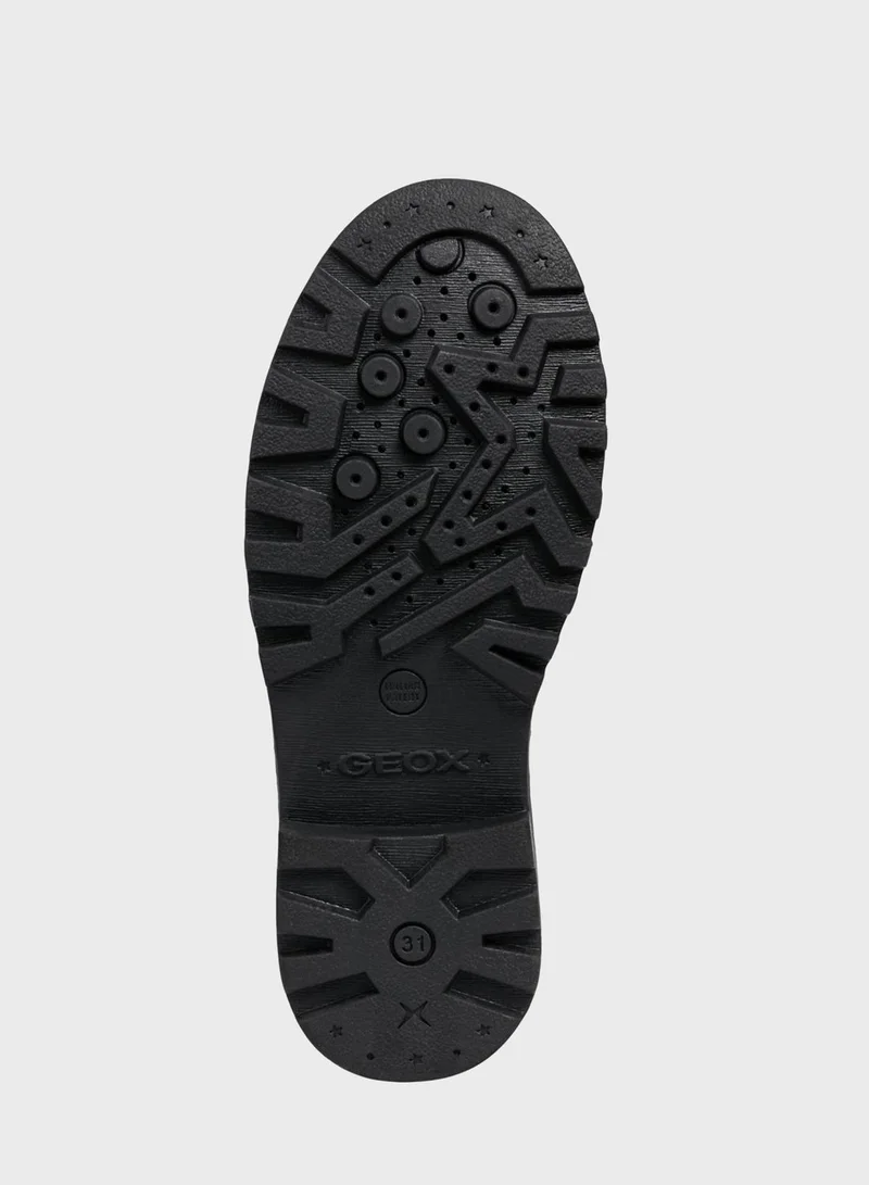 GEOX Youth Formal Slip On Shoes