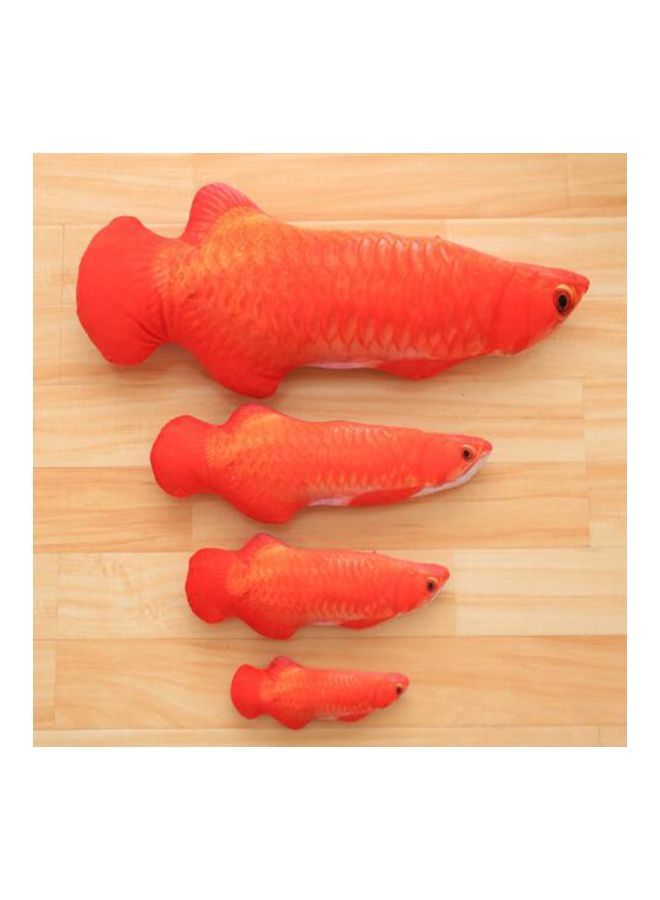 NIBEMINENT Plush Fish Toy Red Arowana - Image 4