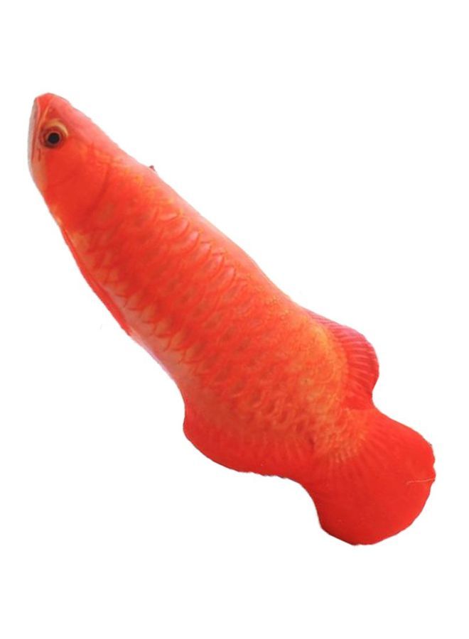 NIBEMINENT Plush Fish Toy Red Arowana - Image 3