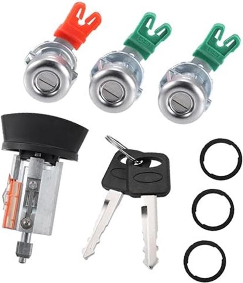 DEMULAX Door Lock Cylinder Tumbler Set for Ford F-150 - Image 1