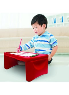 ginsey Disney'S Mickey Mouse Goofy Donald And Pluto Foldable Storage Activity Tray For Coloring Homework Crafts And More  - Image 5