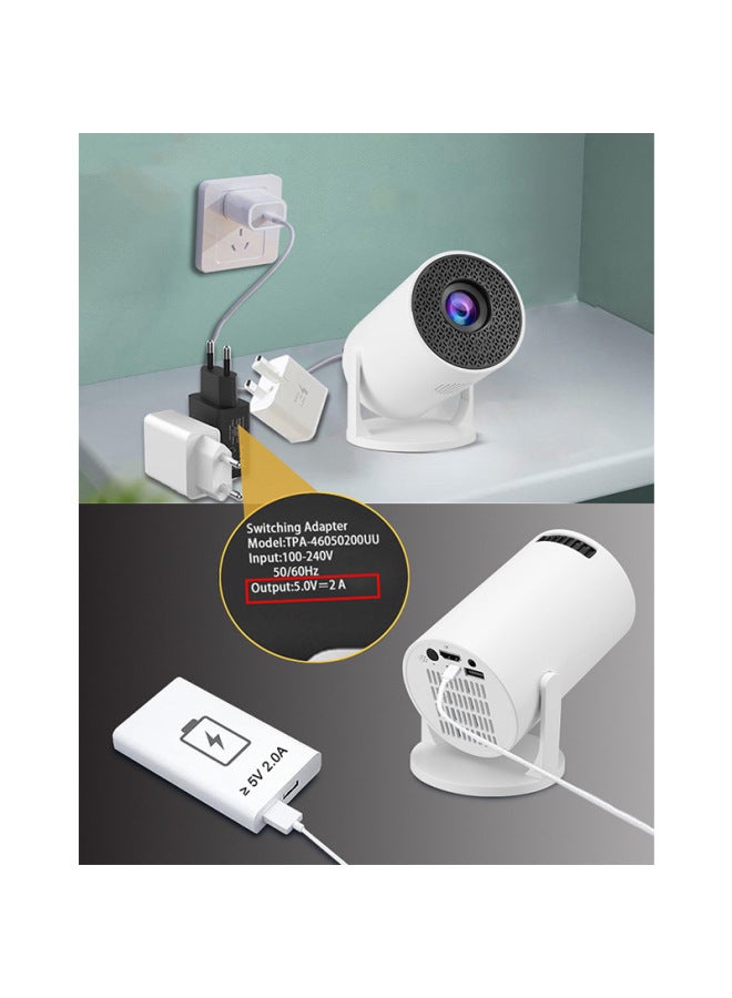 Hy300 Projector For Home Use, Wireless Wifi, Mobile Screen Mirroring, Power Bank Powered, Hy300 Wireless Screen Mirroring - Image 3