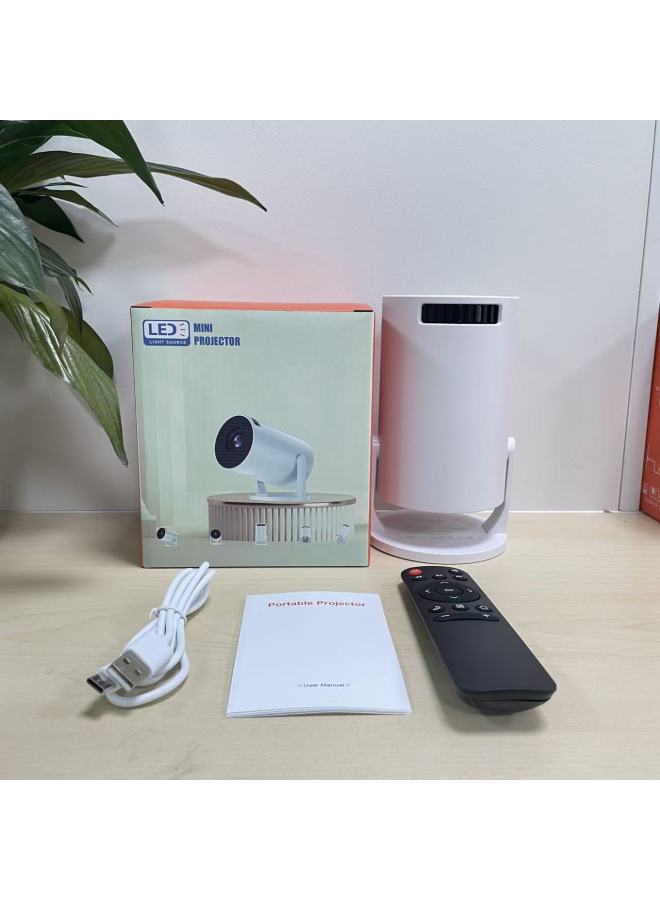 Hy300 Projector For Home Use, Wireless Wifi, Mobile Screen Mirroring, Power Bank Powered, Hy300 Wireless Screen Mirroring - Image 1