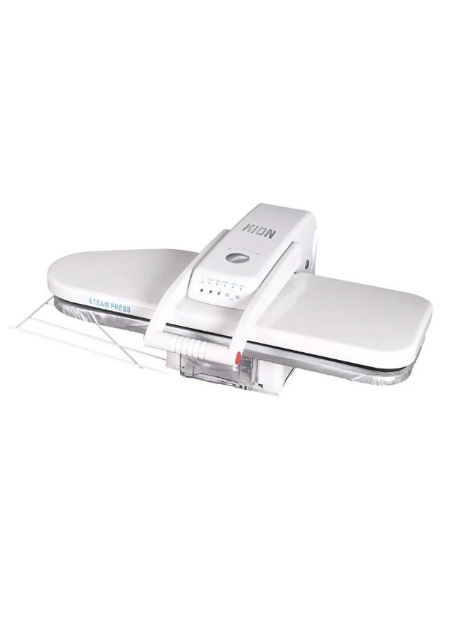 KION Steam Press Iron 36 Inch, 1600 W Digital Steam Press with Removable 1000ml Water Tank, Indicator Lights, White 1000 ml 1600 W KISP/36 white - Image 1