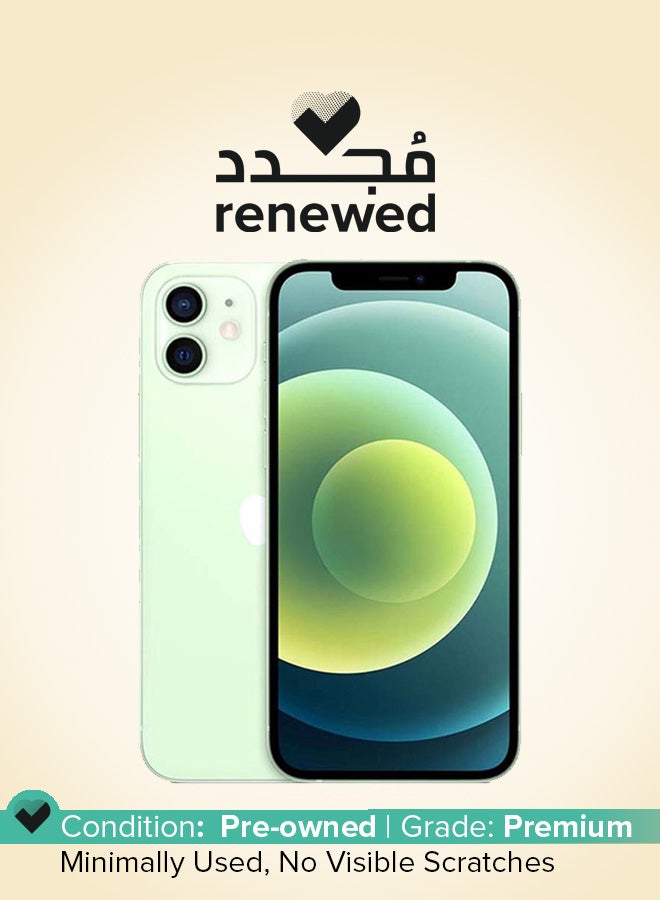 Apple Renewed - iPhone 12 With Facetime Dual Sim 128GB Green 5G - Image 1