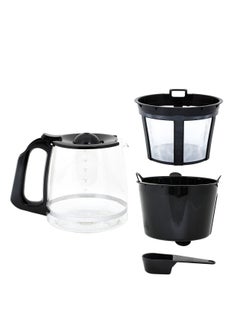 Any Morning Filter Coffee Maker, 15 Cups 2.0L, Programmable Coffee Machine, Automatic Start and Shut Off, Anti Drip Function, Brew Strength Control, Warming Plate, Easy To Clean 1000 W - SH21515B  - Image 3