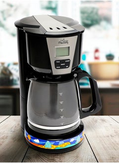 Any Morning Filter Coffee Maker, 15 Cups 2.0L, Programmable Coffee Machine, Automatic Start and Shut Off, Anti Drip Function, Brew Strength Control, Warming Plate, Easy To Clean 1000 W - SH21515B  - Image 1