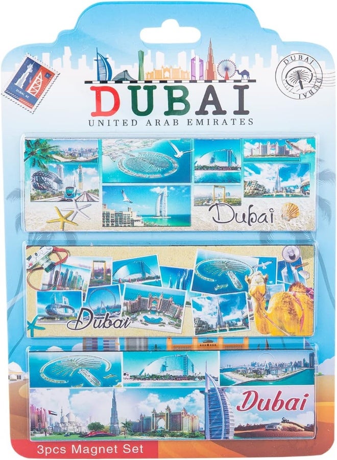 Akdc Dubai Décor Magnet 3Pcs - Image 1