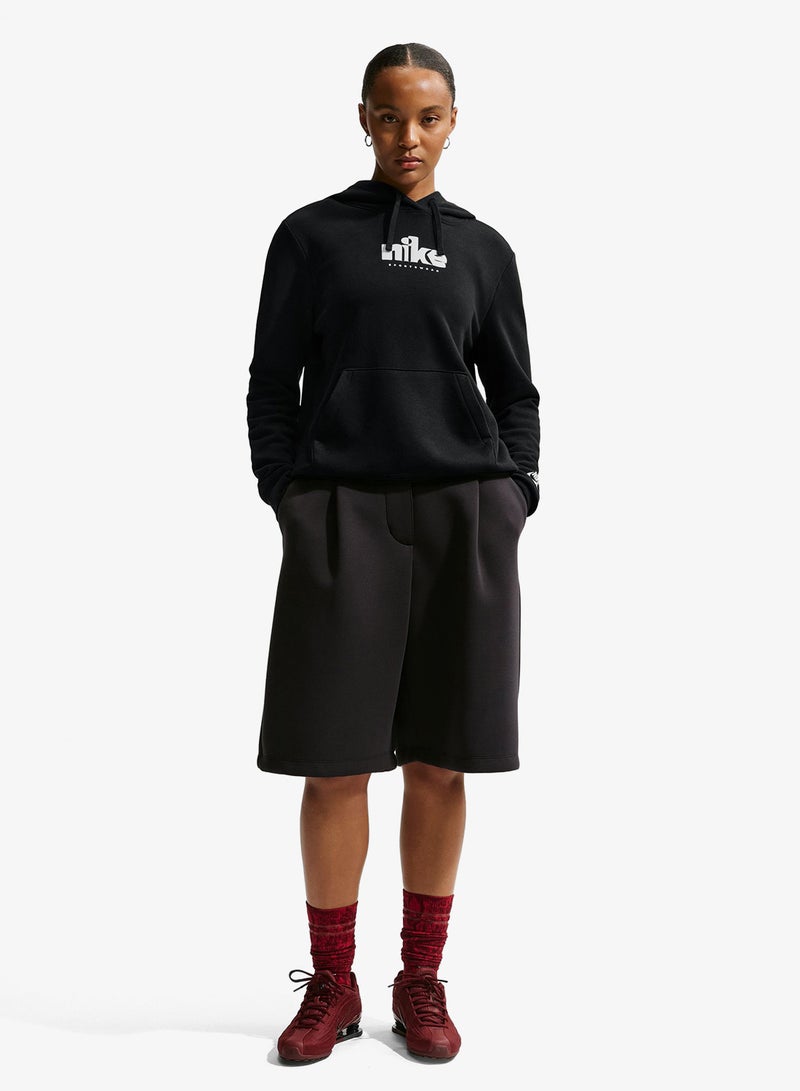 Nike Club Fleece Standard Graphic Pullover Hoodie - Image 1