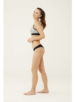Mod Collection BASE. Polo Assn. Women's Black - White - Skin - White - Skin 5 Li Brazilian Slip  - Image 4