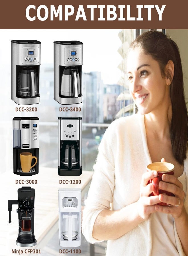 كيباو فلتر قهوة بديل قابل لإعادة الاستخدام من KEEPOW، سعة 12 كوبًا، متوافق مع ماكينات قهوة Cuisinart، سلة فلتر قهوة ذهبية اللون، سعة 10-12 كوبًا - Image 4