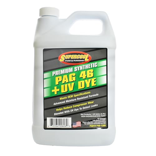 TSI Supercool P46128D PAG Oil 46 Viscosity with UV Dye Gallon 1Pack - Image 1