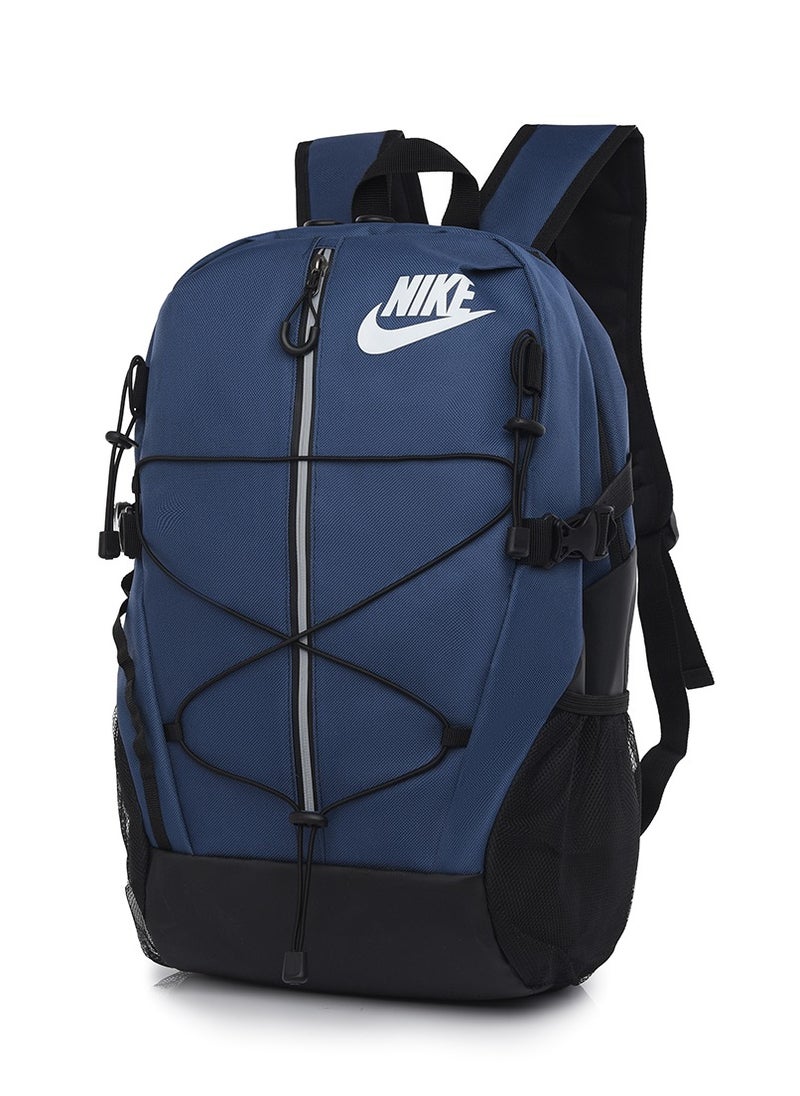 Jordans 【School season】Classic logo backpack Large capacity schoolbag Drawstring schoolbag Functional sports style schoolbag Back to school schoolbag Boys sports schoolbag  - Image 2