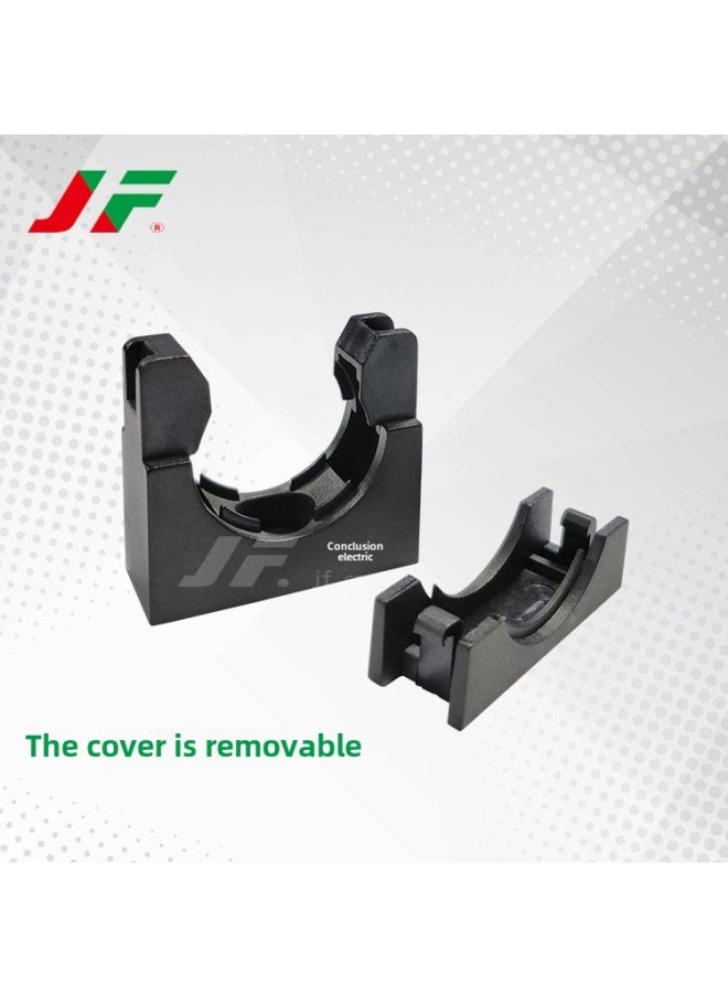 Bellows Bracket Fixing Seat Bucket Plastic Hose Holder Fixing Pipe Clamp-Specification Model:JF28-074 AD28.5 With Cover