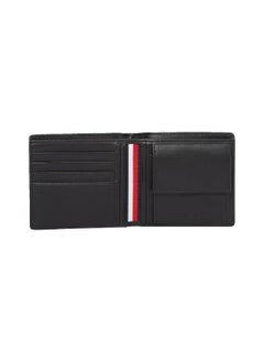 TOMMY HILFIGER Men's Corporate Bifold Wallet - Leather, Black  - Image 3