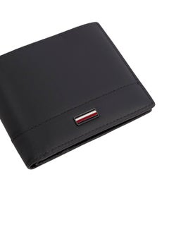 TOMMY HILFIGER Men's Corporate Bifold Wallet - Leather, Black  - Image 4