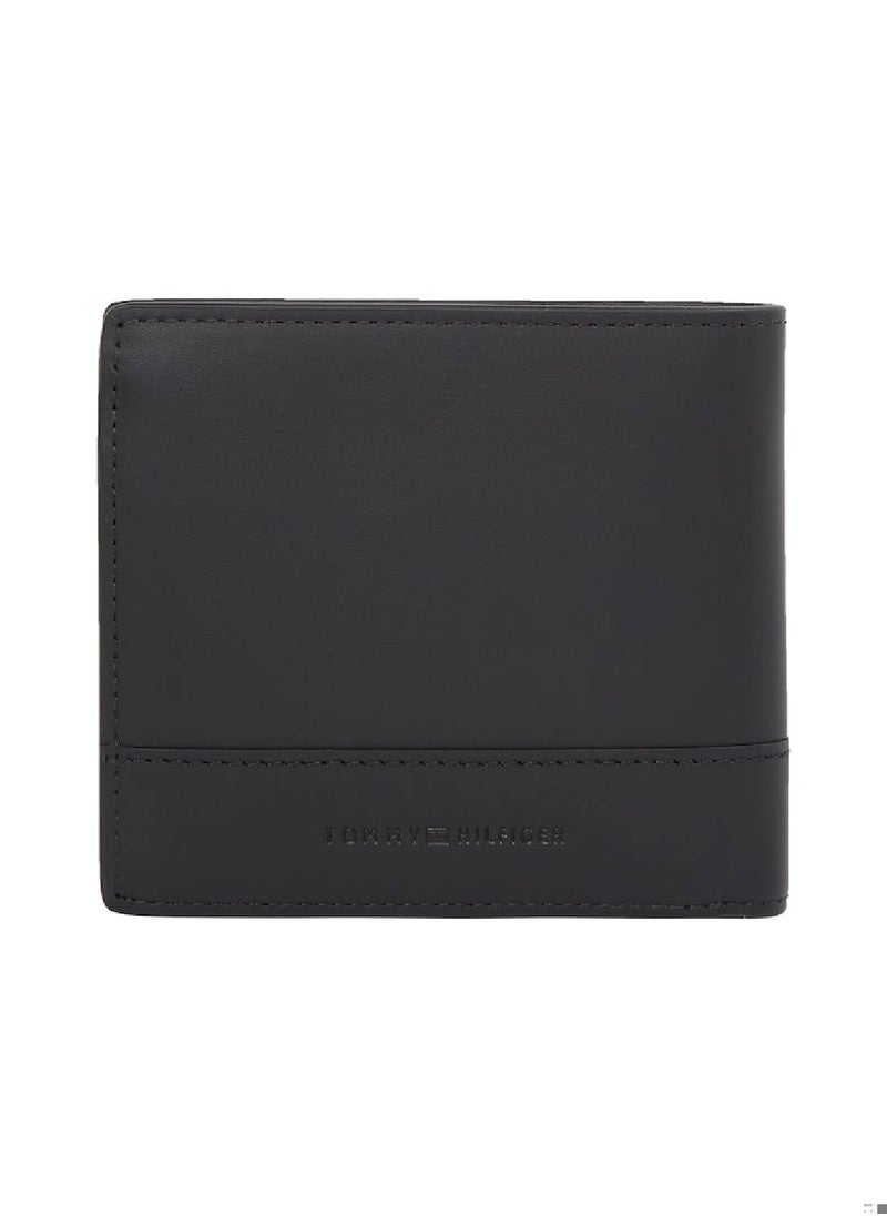 TOMMY HILFIGER Men's Corporate Bifold Wallet - Leather, Black  - Image 2