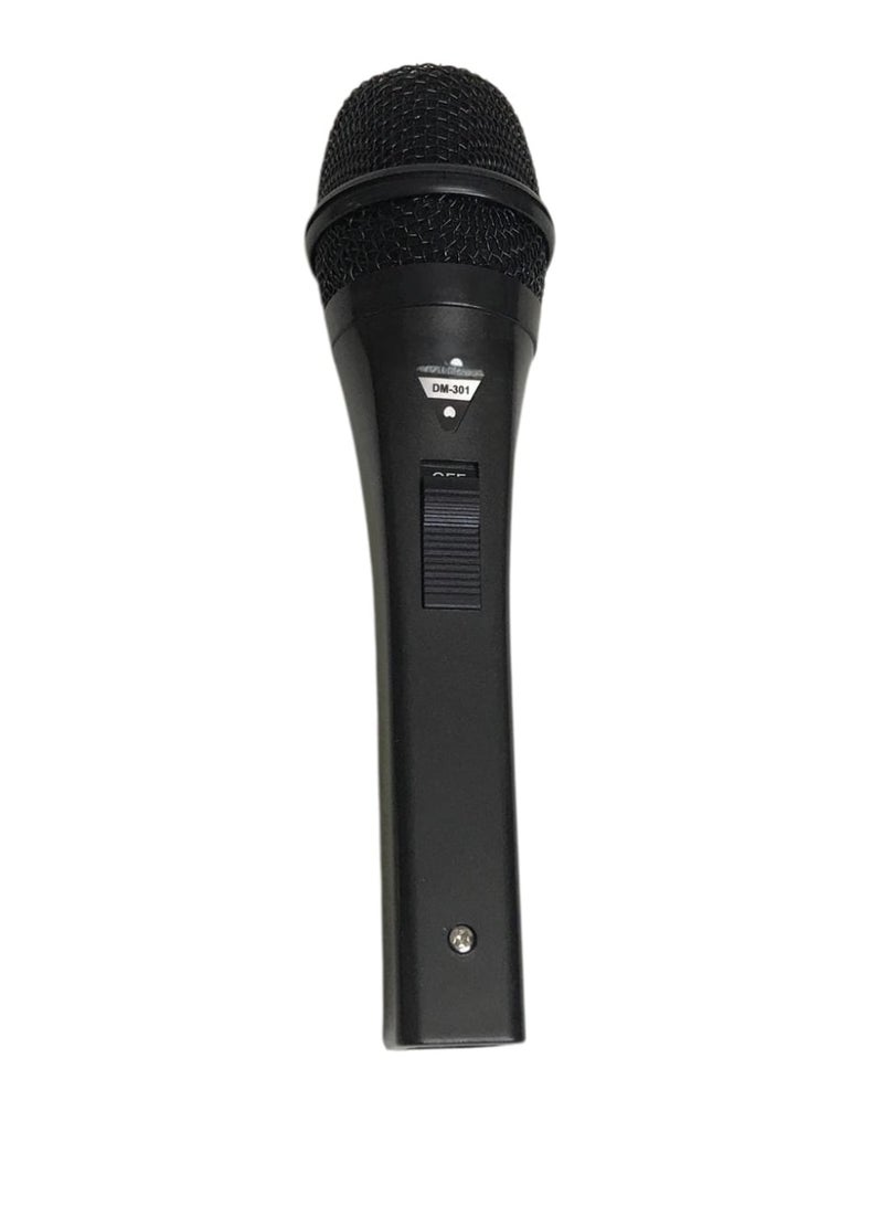 Professional Dynamic Wired Microphone – Clear High-Quality Sound for Karaoke & Recording, Handheld Design with 2m Cable, 6.5mm Jack, Black Color - Image 1