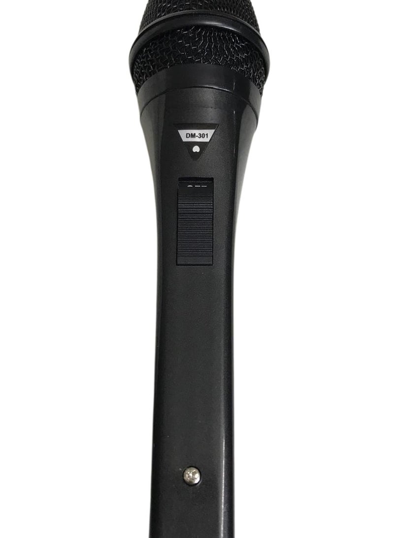 Professional Dynamic Wired Microphone – Clear High-Quality Sound for Karaoke & Recording, Handheld Design with 2m Cable, 6.5mm Jack, Black Color - Image 2