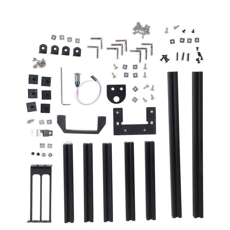 DIY Computer Motherboard Case Rack Heat Dissipation Vertical Open Aluminum Frame Chassis Rack DIY Open Chassis Frame - Image 4