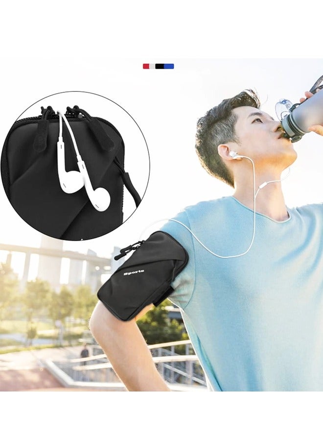 سبورتس حقيبة معصم ذراع الهاتف الخلوي ، مناسبة عالمية ، مقاومة للماء ، قابلة للتنفس ، حامل الهاتف لتشغيل ركوب الدراجات تسلق المشي لمسافات طويلة صالة رياضية - Image 5