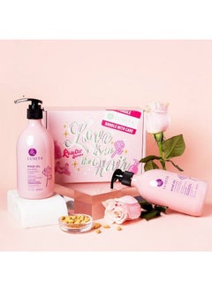L LUSETA Luseta Rose Oil Shampoo and Conditioner for Volumizing & Hydrating - Color safe, gluten-free, sulfate-free, paraben-free, cruelty free and Vegan  - Image 2