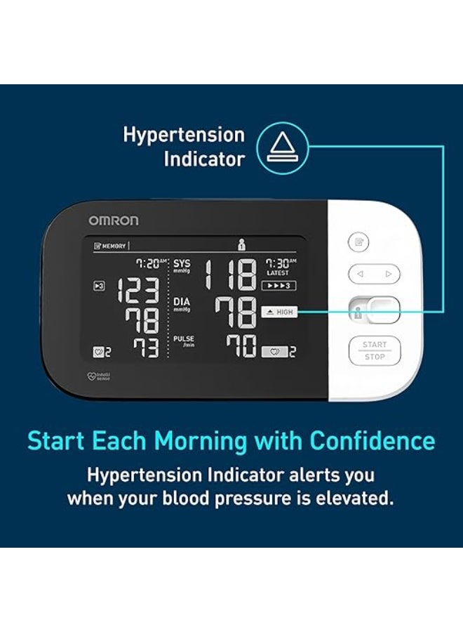 10 Series Wireless Blood Pressure Monitor - Accurate & Easy-to-Use Upper Arm Monitor for Daily Health Tracking - Image 2
