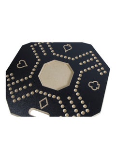 Jackaroo High Quality 4 Player Wooden Jackaroo Board Game And Card Set With 16pcs Marble-38x38cm  - Image 4