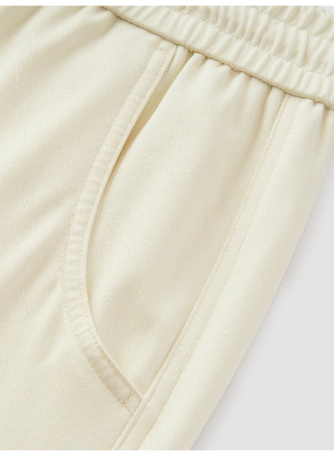 سيمير بنطلون رياضي بلون سادة بتصميم ساق واسعة للنساء - Image 4