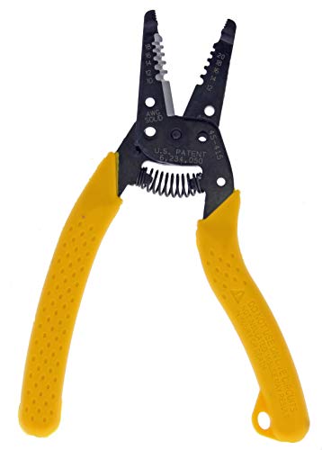 Ideal Industries IDEAL Electrical 45-415 Premium Reflex T-5 Stripper - 10-20 AWG, Wire Stripper with Thumb Rest, Plier Nose, Slide Lock, Textured Grips - Image 2