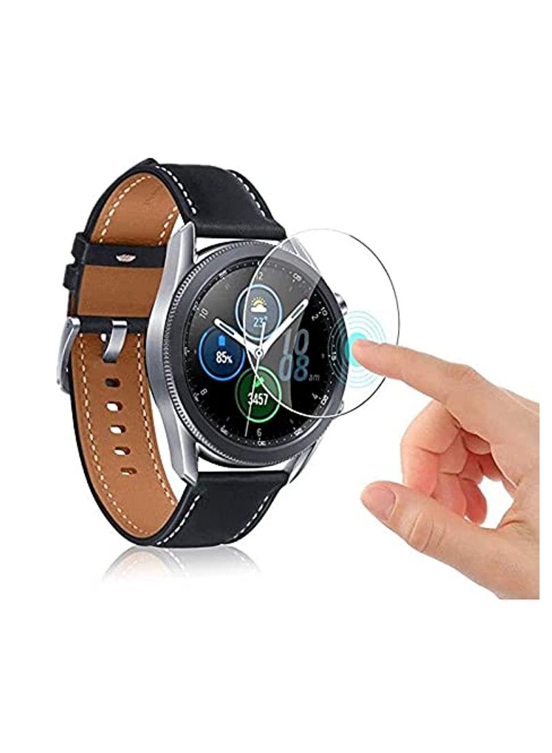 transparent Tempered Glass Screen Protector  Screen Protector for Samsung Galaxy Watch 3 45MM - Image 1