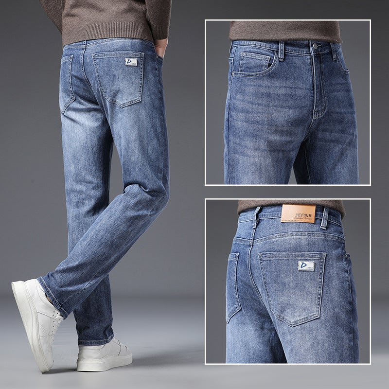 Unisex Casual Daily Denim Jeans - Image 2